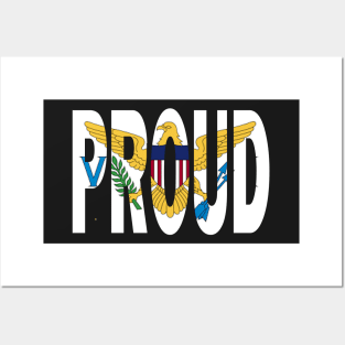 St. Thomas Flag Designed in The Word Proud - Soca Mode Posters and Art